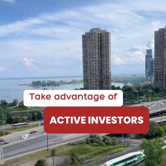 advantage of active investors